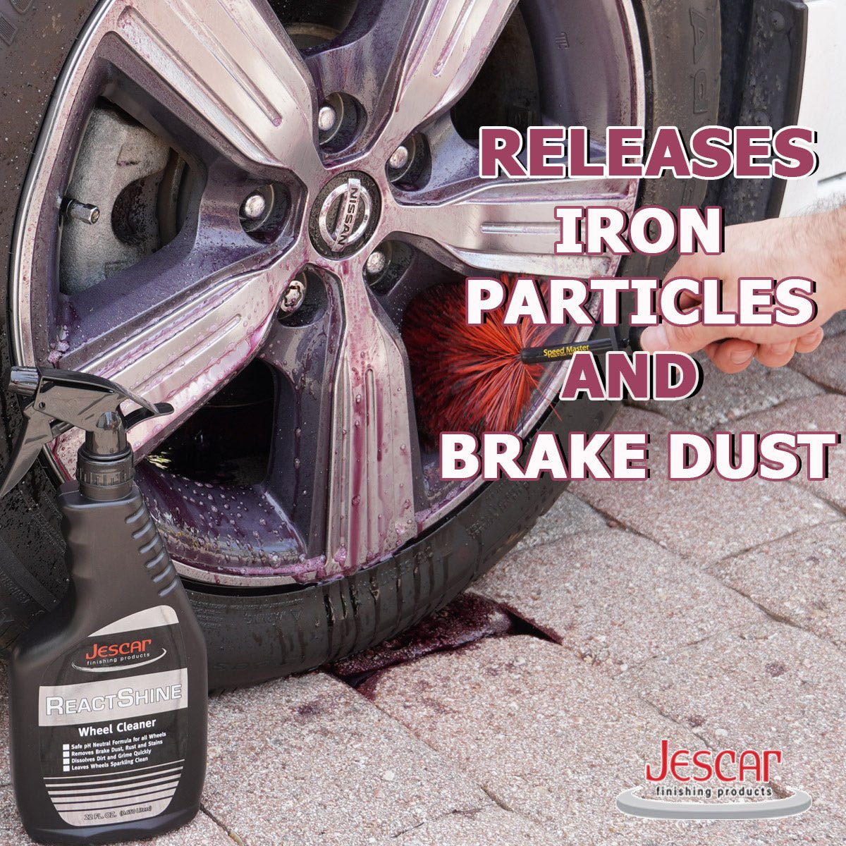 JESCAR REACTSHINE WHEEL CLEANER - Jescar Finishing Products - J - RSG