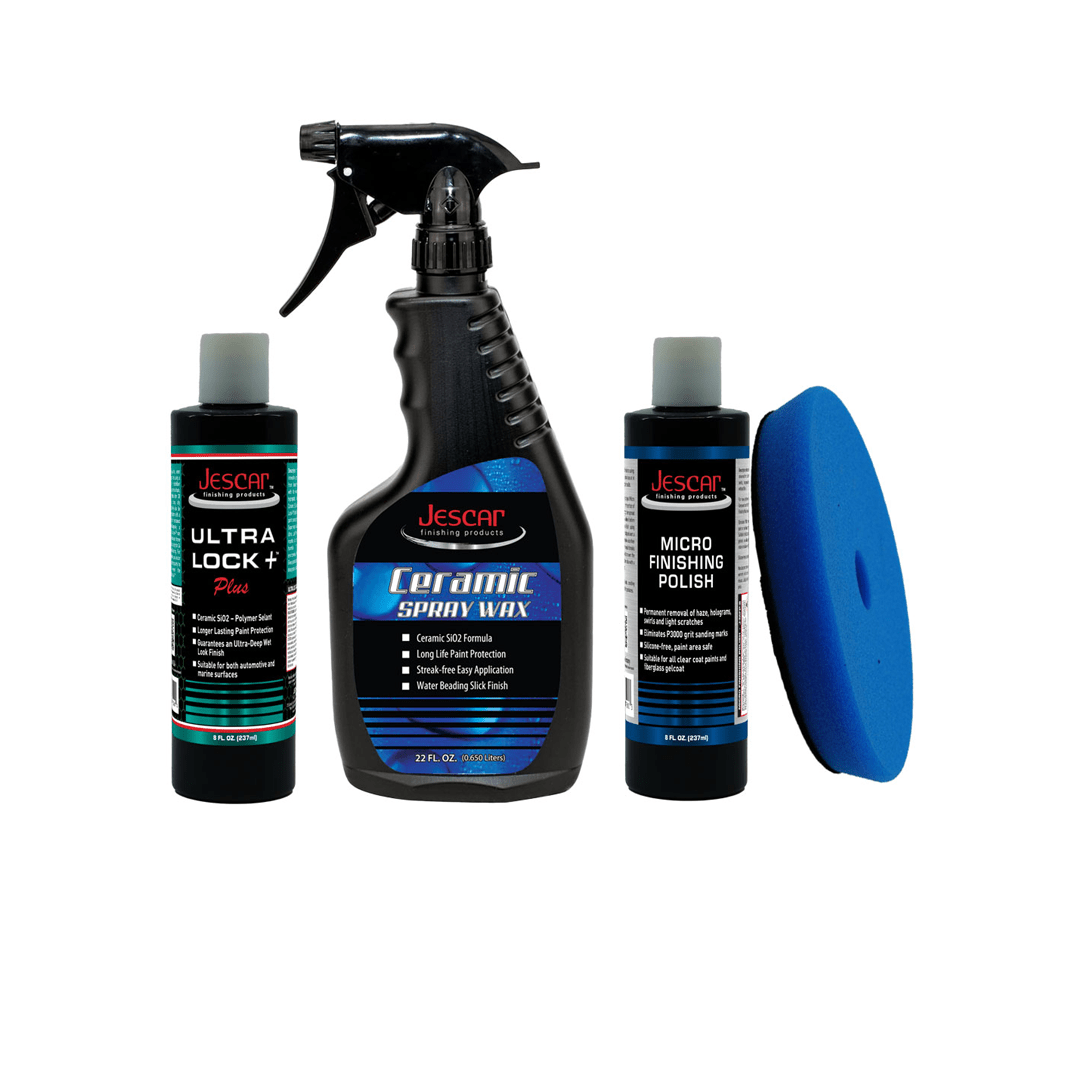 Jescar Ultra Lock Shine kit - Jescar Finishing Products -