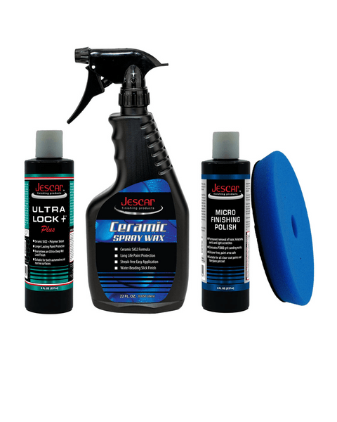 Jescar Ultra Lock Shine kit - Jescar Finishing Products -
