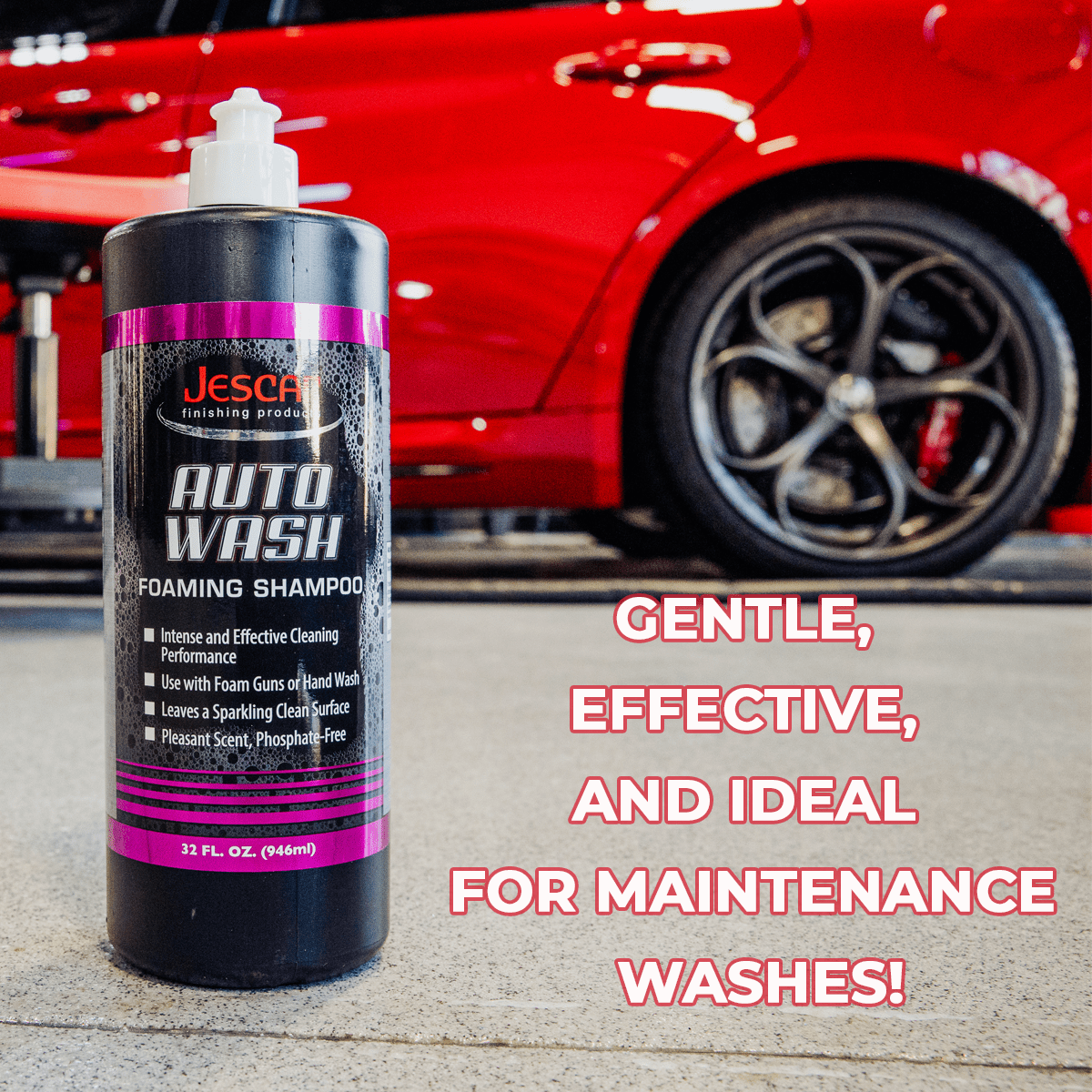 JESCAR AUTO WASH SHAMPOO - Jescar Finishing Products - J - AW - 5G