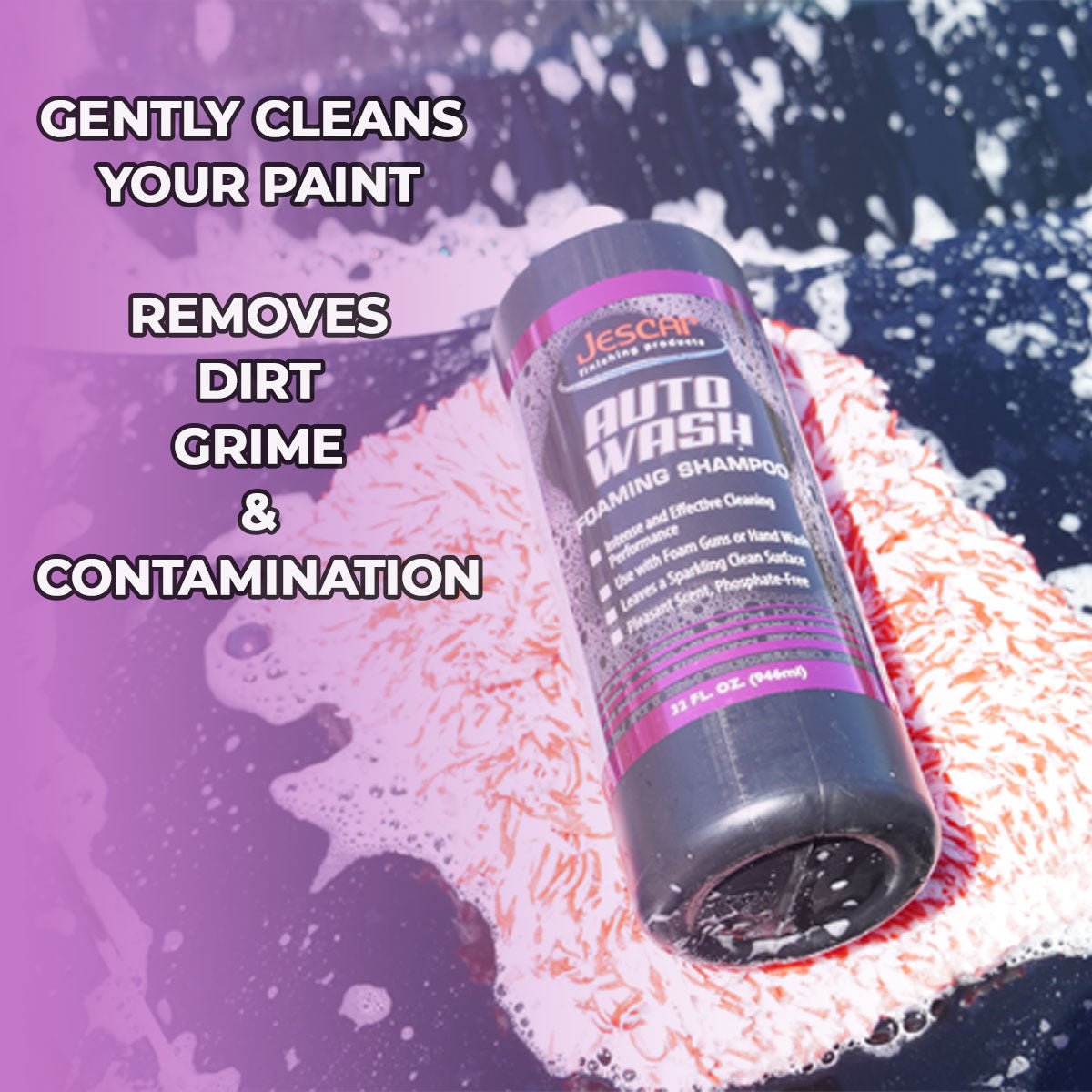 JESCAR AUTO WASH SHAMPOO - Jescar Finishing Products - J - AW - 5G