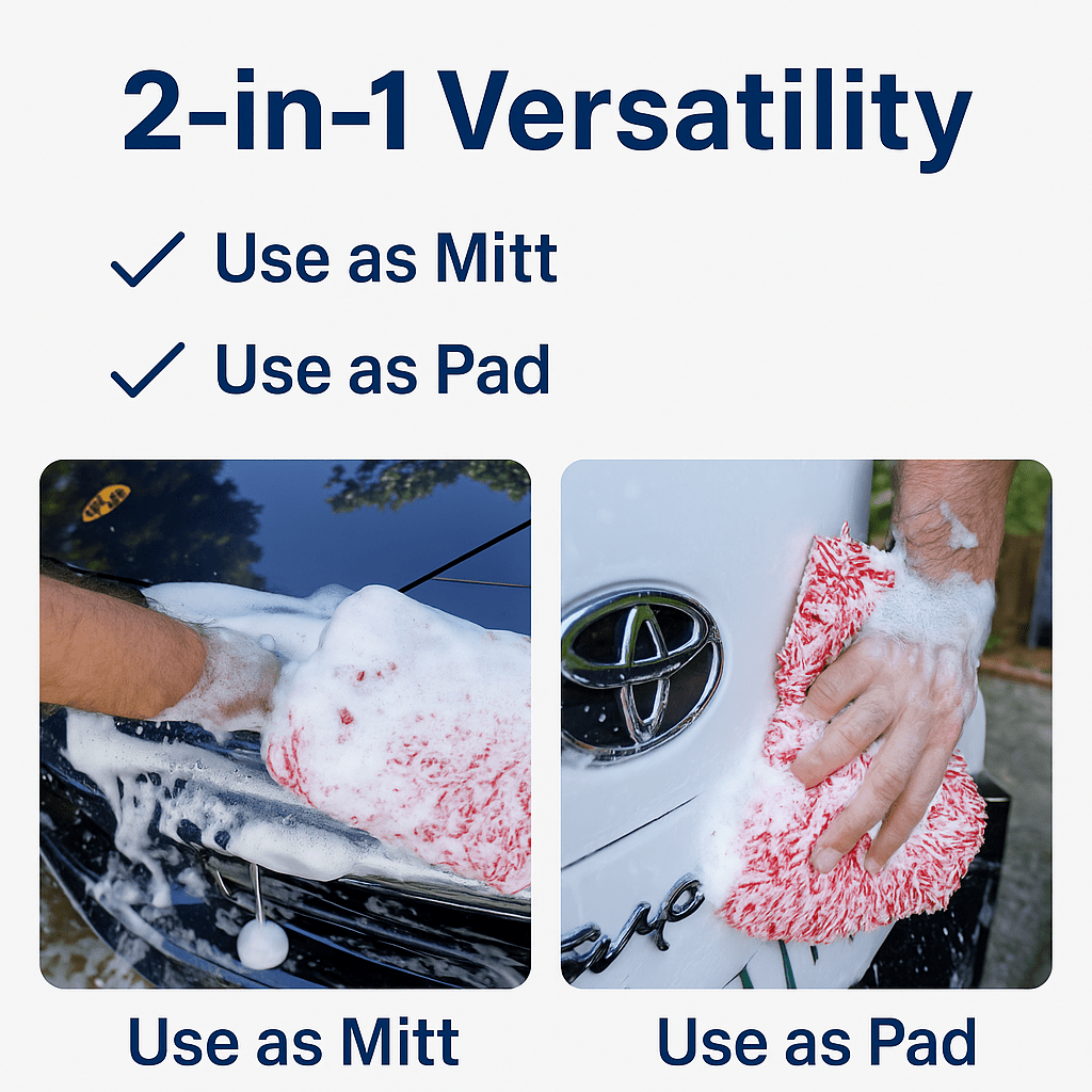 Jescar Microfiber Wash Mitt - Jescar Finishing Products - J - WP - 78