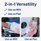 Jescar Microfiber Wash Mitt - Jescar Finishing Products - J - WP - 78