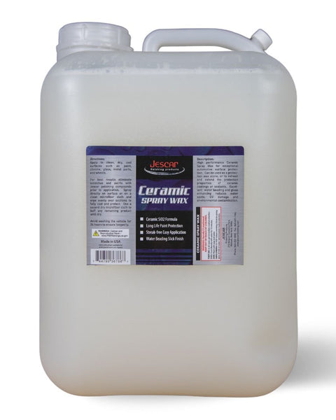 JESCAR CERAMIC SPRAY WAX 5 GALLON - Jescar Finishing Products - J-CSW-5G