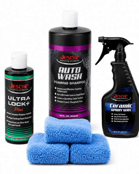 Clean, Protect & Shine Kit – Complete Paint Protection System - Jescar Finishing Products - 
