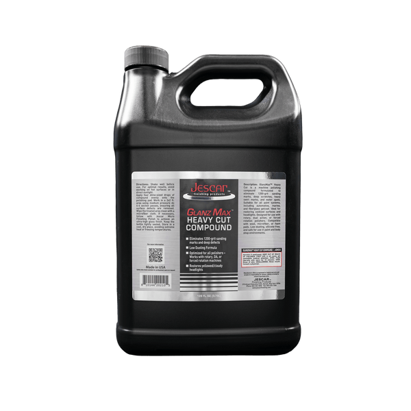 JESCAR GLANZMAX HEAVY CUT COMPOUND – FAST DEFECT REMOVAL, BODY SHOP SAFE - Jescar Finishing Products - J - GMHCG