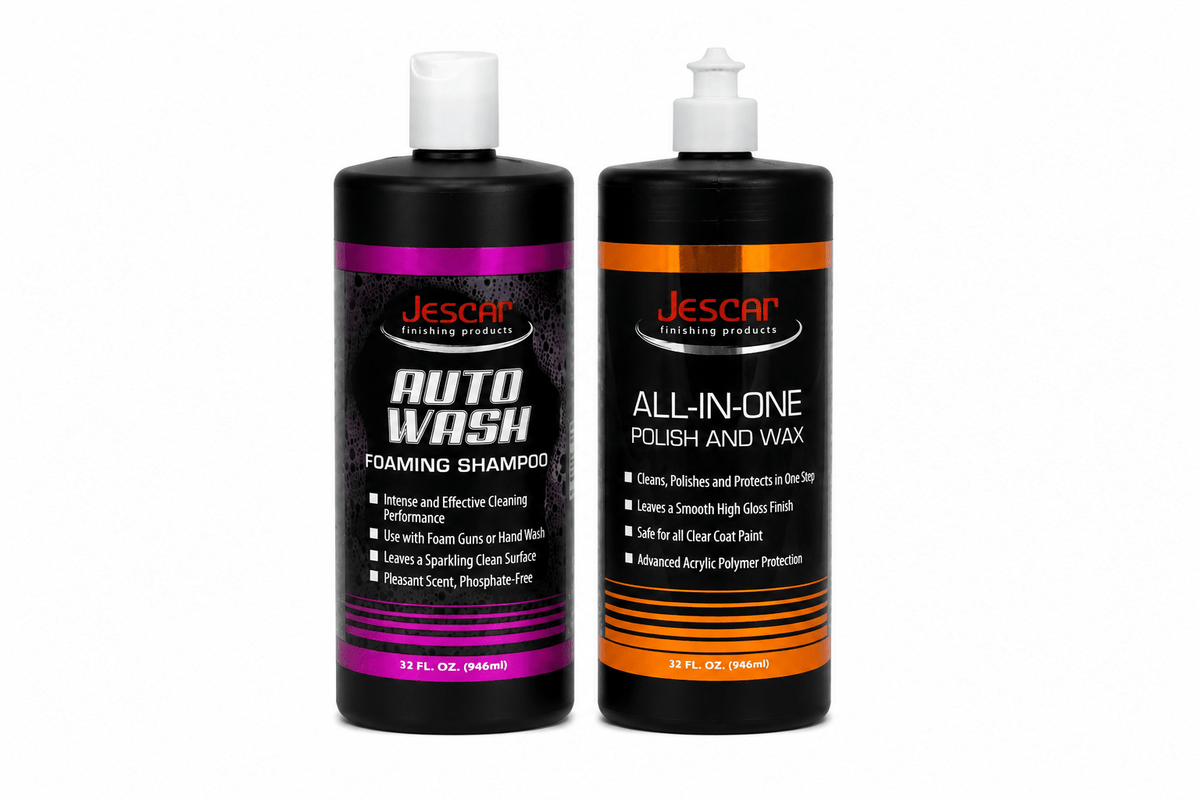 Jescar All - In - One Wash & Shine Kit — Save 25% - Jescar Finishing Products - 