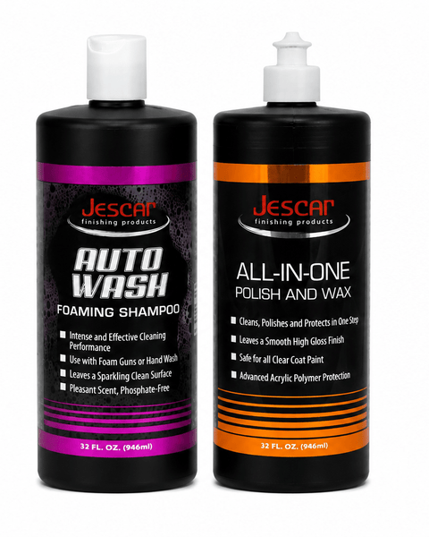 Jescar All - In - One Wash & Shine Kit — Save 25% - Jescar Finishing Products - 