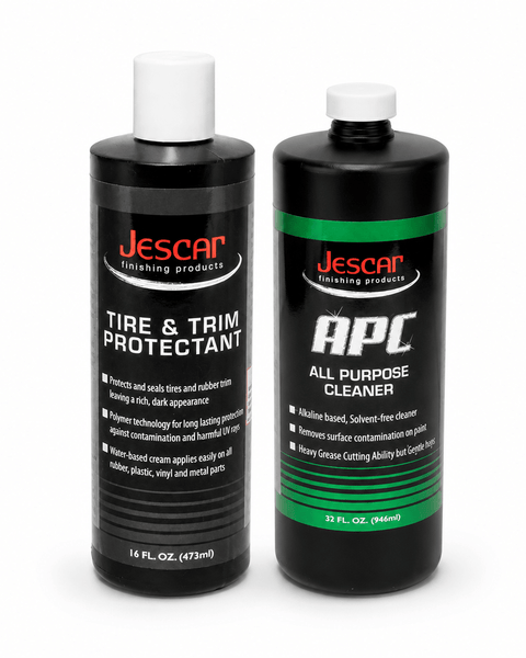Jescar Tire & Trim Clean and Protect Combo - Jescar Finishing Products - 
