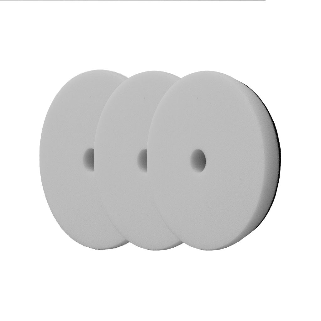 White Heavy Cutting Foam Pad - Jescar Finishing Products - JP - WHC650 - 3PK