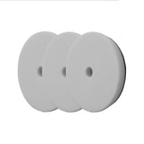 White Heavy Cutting Foam Pad - Jescar Finishing Products - JP - WHC650 - 3PK