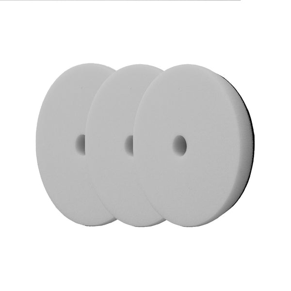 White Heavy Cutting Foam Pad - Jescar Finishing Products - JP - WHC650 - 3PK