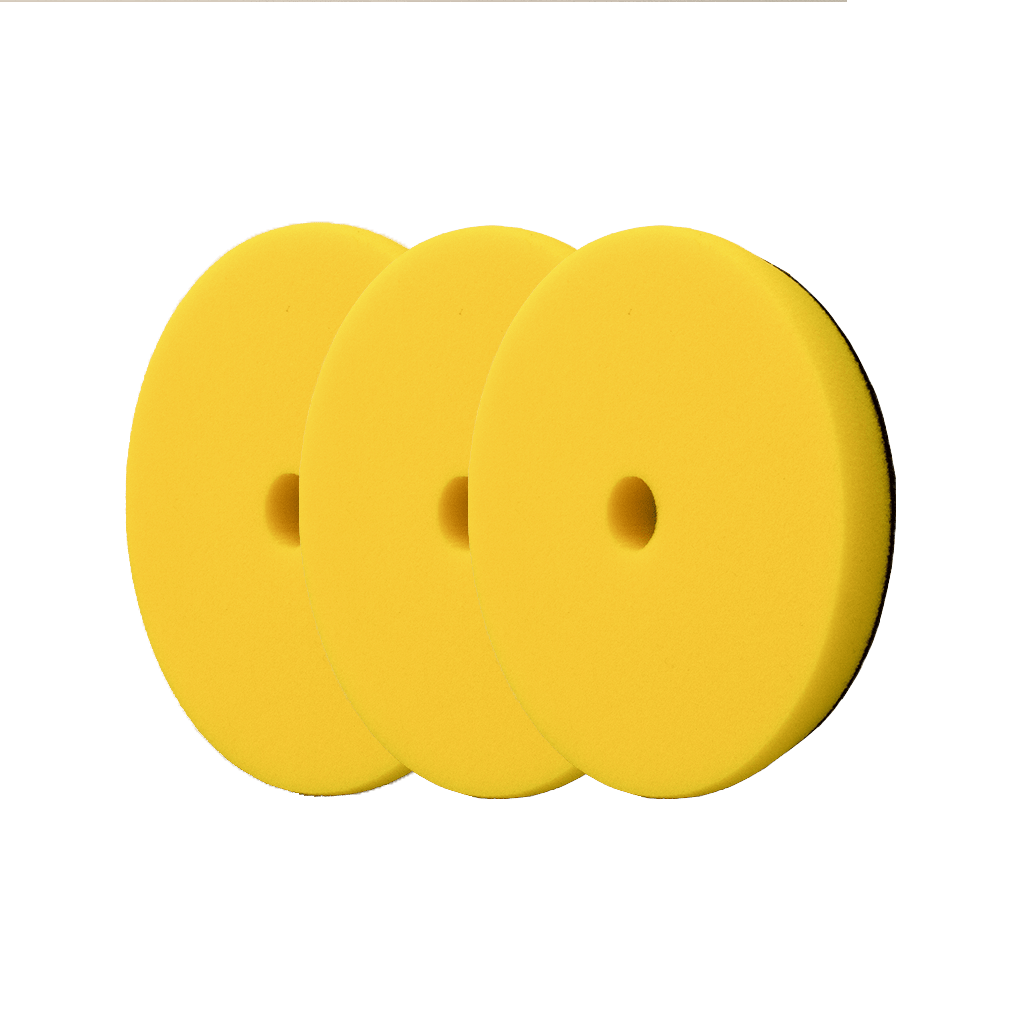 Yellow Foam Polishing Pad - Jescar Finishing Products - JP - YEL - 550 - 3PK