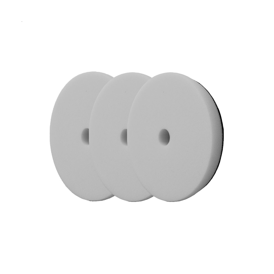 White Heavy Cutting Foam Pad - Jescar Finishing Products - JP - WHC550 - 3PK