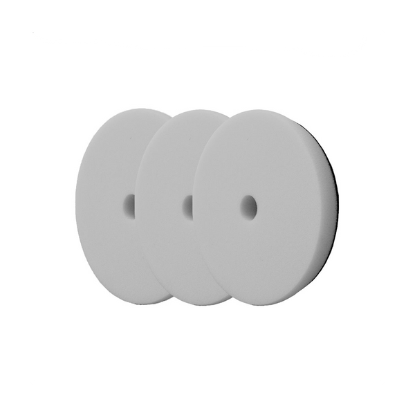 White Heavy Cutting Foam Pad - Jescar Finishing Products - JP - WHC550 - 3PK