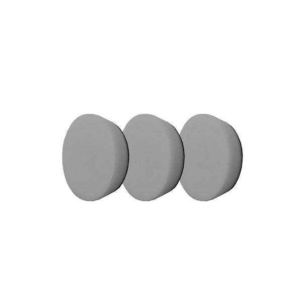 White Heavy Cutting Foam Pad - Jescar Finishing Products - J - WHC350 - 3PK