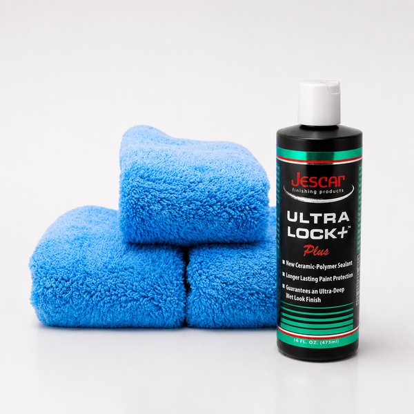 Jescar Ultra Lock+ Ceramic Sealant & Microfiber Towel Kit