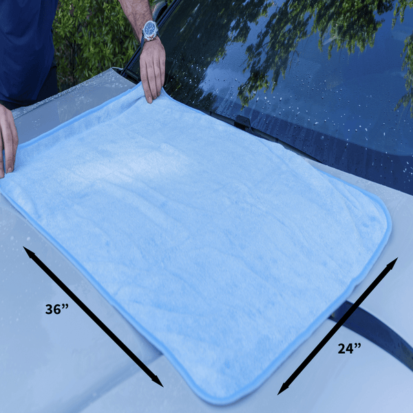 AquaBuster Microfiber Drying Towel 25" x 36" - Jescar Finishing Products - J - AB - 2536