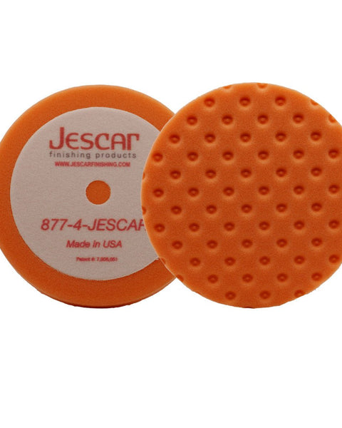 Jescar 8" x 1 - 1/4" Flat CCS Foam Buffing Pad – For Rotary Polishers - Jescar Finishing Products - P - 78 - 24800