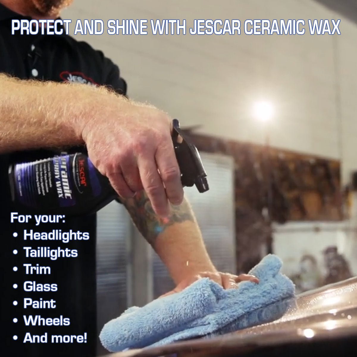 JESCAR CERAMIC SPRAY WAX - Jescar Finishing Products - J - CSW - 4