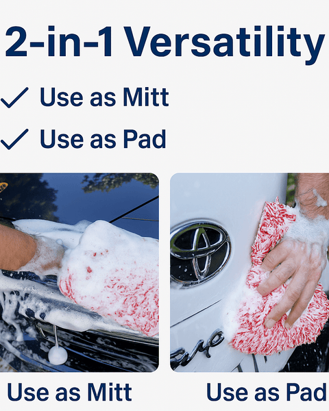 Jescar Microfiber Wash Mitt - Jescar Finishing Products - J - WP - 78