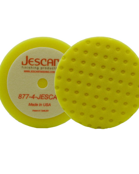 Jescar 8" x 1 - 1/4" Flat CCS Foam Buffing Pad – For Rotary Polishers - Jescar Finishing Products - P - 78 - 54800