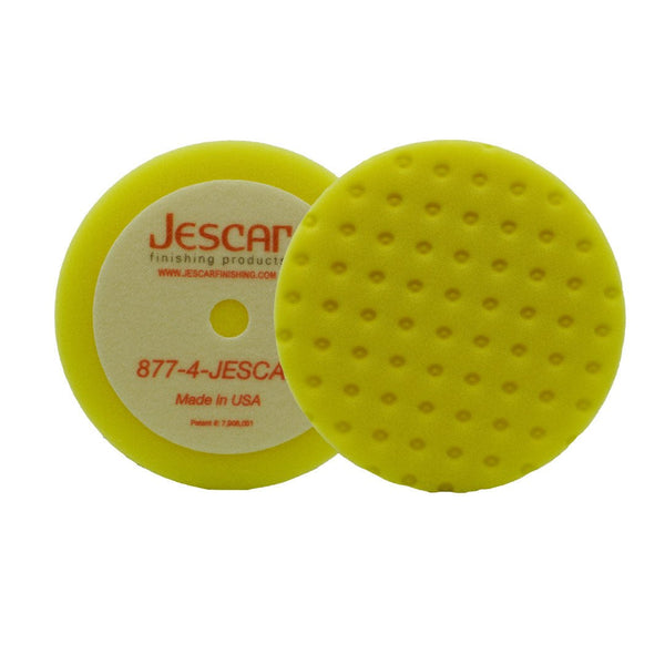 Jescar 8" x 1 - 1/4" Flat CCS Foam Buffing Pad – For Rotary Polishers - Jescar Finishing Products - P - 78 - 54800